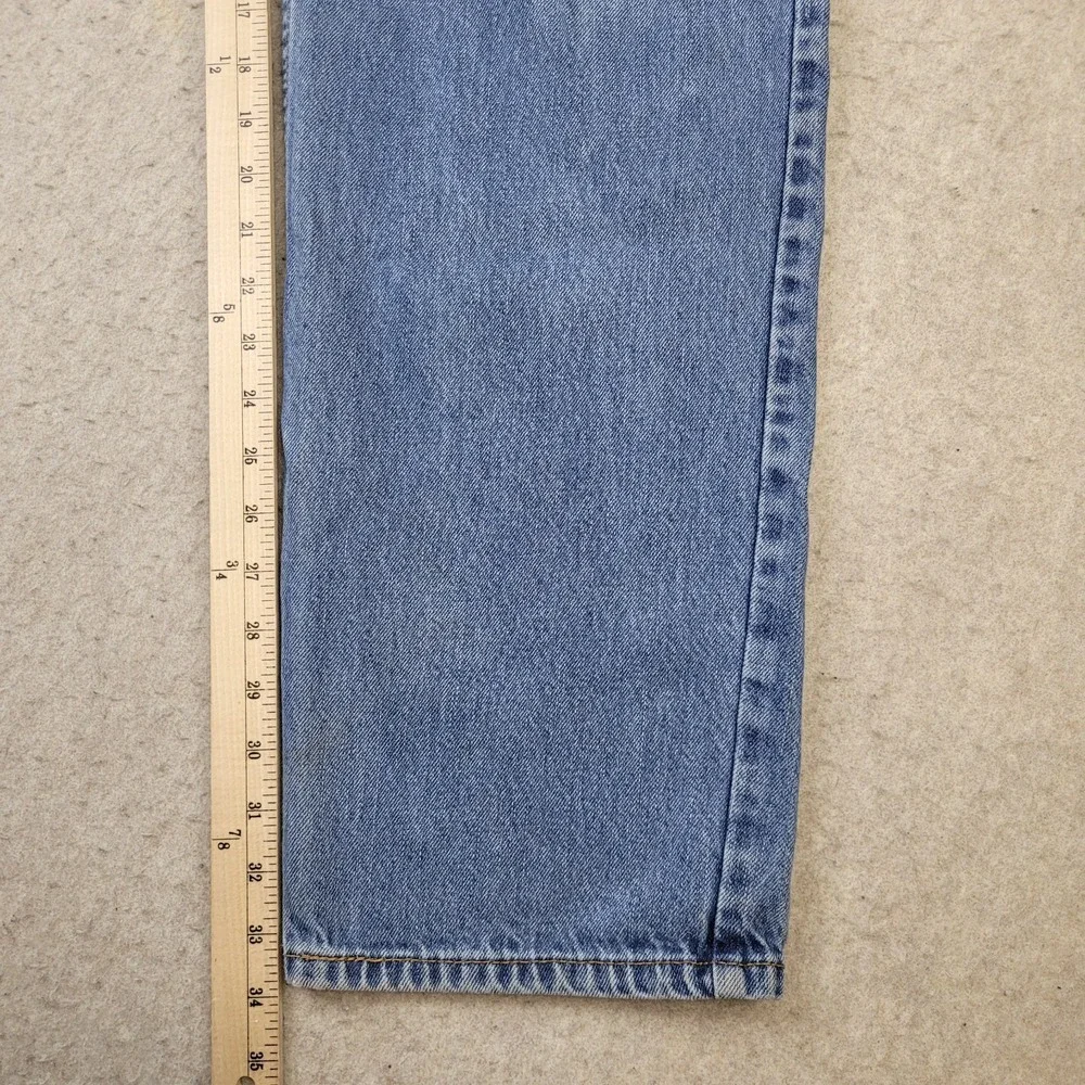 Levi's 550 Jeans Mens 36x34‎ (Tag 36x36) Blue Denim Relaxed Straight Vintage Y2K